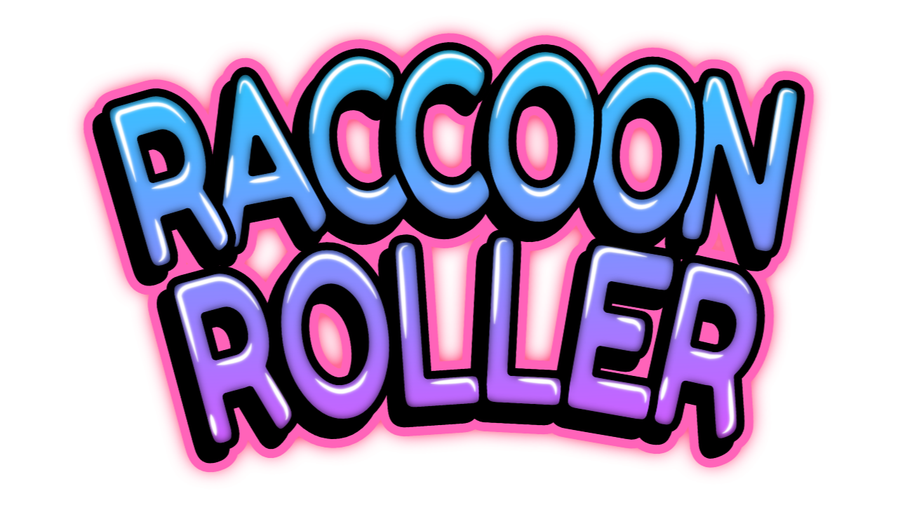 Raccoon Roller Logo